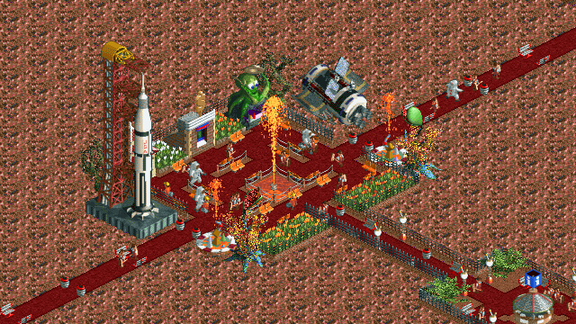 Preview image for the FFA Tycoon scenario "Crazy Craters"