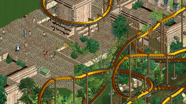 Preview image for the FFA Tycoon scenario "Jungly Mountain"