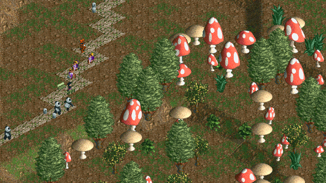 Preview image for the FFA Tycoon scenario "Mushroom Plains"