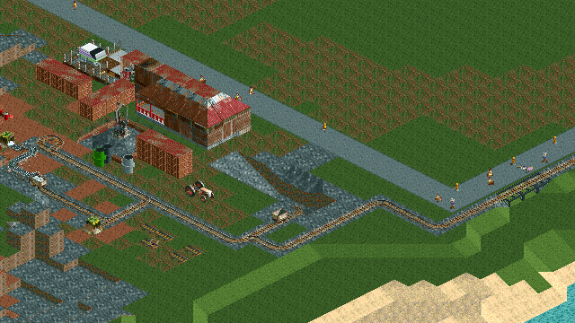 Preview image for the FFA Tycoon scenario "Peninsula"
