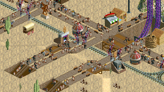 Preview image for the FFA Tycoon scenario "Train Panic"