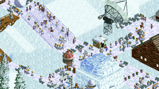 Preview image for the FFA Tycoon scenario "WORM Ski Resort"
